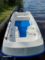 Nette Wato toer/visboot met trailer en 9.9 pk Mercury 4-takt, Watersport en Boten, Vis- en Consoleboten, Ophalen, Tot 10 pk, Zo goed als nieuw