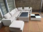 Loungeset met Hoekbank en Tafels, Tuin en Terras, Tuinsets en Loungesets, Ophalen, Meer dan 8 zitplaatsen, Zo goed als nieuw, Loungeset