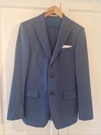 Van Gils Prachtige Kostuum/Pak Nieuwstaat, Zo goed als nieuw, Maat 48/50 (M), Blauw, Van Gils