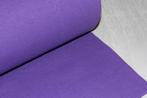Katoenen boordstof - basic uni paars gekleurd #1348, Hobby en Vrije tijd, Stoffen en Lappen, 200 cm of meer, Nieuw, 30 tot 120 cm