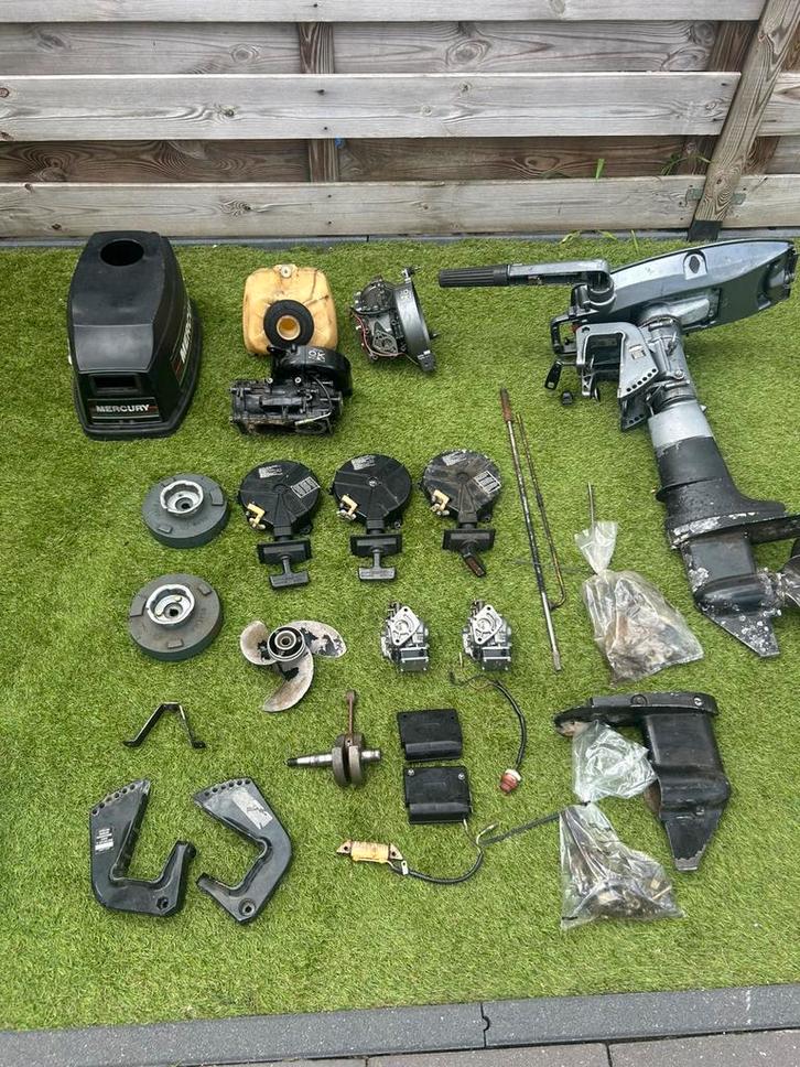 Mercury 4pk onderdelen mariner 4pk onderdelen, Watersport en Boten, Accessoires en Onderhoud, Gebruikt, Motor en Techniek, Ophalen