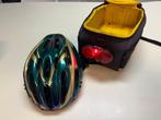 Fietstas met helmhouder + fietshelm + telefoonhouder, Fietsen en Brommers, Ophalen of Verzenden, Espoortstraat 7 Enschede, Pandjeshuis053