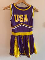 Carnaval meisje cheerleader 7-9Y met pompom NEW., Ophalen of Verzenden, Nieuw, Meisje