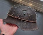 Originele m42 helm, Verzamelen, Militaria | Tweede Wereldoorlog, Nederland, Ophalen of Verzenden, Helm of Baret, Landmacht