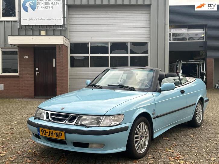 Saab 9-3 Cabrio 2.0t S, Auto's, Saab, Bedrijf, Te koop, Saab 9-3, ABS, Airbags, Airconditioning, Boordcomputer, Centrale vergrendeling