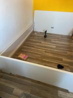 bed 200- 160, Ophalen, Gebruikt, Wit, Tweepersoons