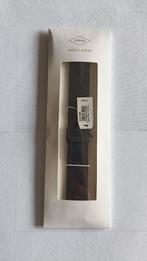 Fossiel horloge band 22mm zwart rvs, Sieraden, Tassen en Uiterlijk, Horloges | Heren, Nieuw, Overige merken, Staal, Ophalen of Verzenden