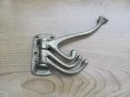 Brons/ Messing 3 voudige kapstokhaken, Overige materialen, Gebruikt, Wandhaken, Ophalen of Verzenden
