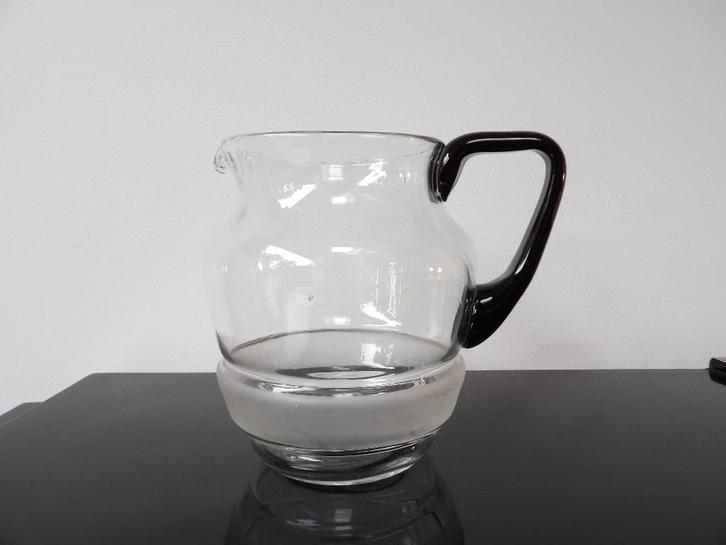 Art Deco Waterkan, Maastricht/Leerdam, Antiek en Kunst, Antiek | Glas en Kristal, Ophalen of Verzenden