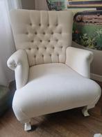Mooie landelijke arm fauteuil, Huis en Inrichting, Fauteuils, Ophalen, Zo goed als nieuw, Stof, Landelijk