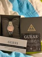 Guess silver and pink horloge, Staal, Guess, Polshorloge, Nieuw