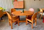 Deens design eethoek glostrup korup Denmark chairs table, Ophalen, Denemarken, Zo goed als nieuw, Korup Glostrup