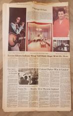 Oude krant Elvis Presley, Ophalen, Gebruikt