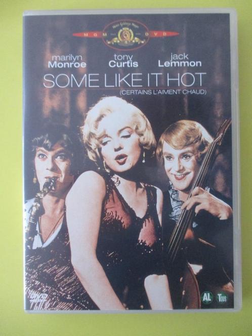 Some like it hot - DVD ( Marilyn Monroe ), Cd's en Dvd's, Dvd's | Klassiekers, Zo goed als nieuw, 1960 tot 1980, Alle leeftijden