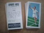 Sports Quiz complete set 25 trade cards Sweetule 1958, Ophalen, Overige sporten, Poster, Plaatje of Sticker