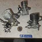 3X OS MAX nitro motoren., Hobby en Vrije tijd, Gebruikt, Ophalen of Verzenden, Onderdeel, Nitro