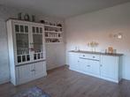 Mooi dressoir en vitrinekast, Huis en Inrichting, Kasten | Buffetkasten, Gebruikt, Glas, 100 tot 150 cm, 150 tot 200 cm