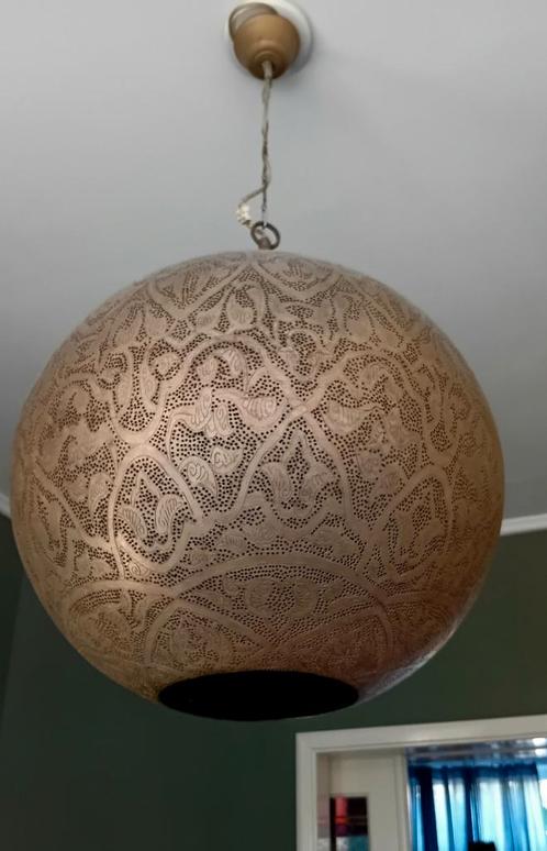 Filigrain hanglamp, Huis en Inrichting, Lampen | Hanglampen, Zo goed als nieuw, Minder dan 50 cm, Overige materialen, Ophalen