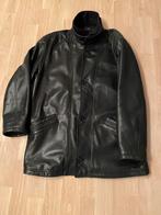 Leren herenjas merk Trapper, Kleding | Heren, Ophalen of Verzenden, Gedragen, Maat 52/54 (L), Zwart