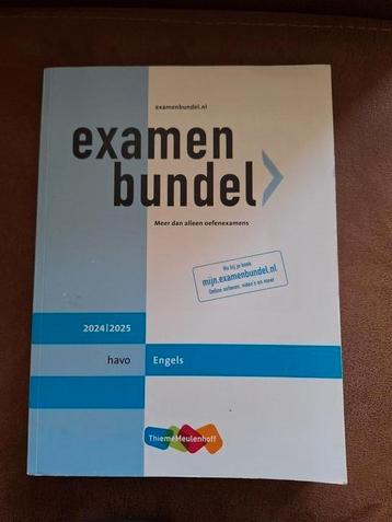 Examenbundel Engels havo 2024-2025 beschikbaar voor biedingen