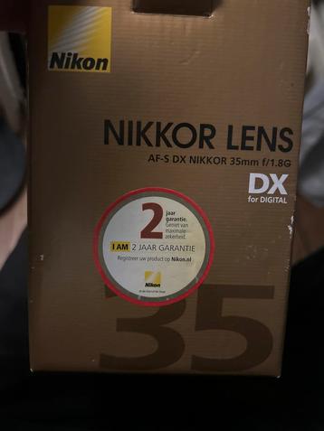 Nikon Nikkor 35mm f/1.8G Lens beschikbaar voor biedingen