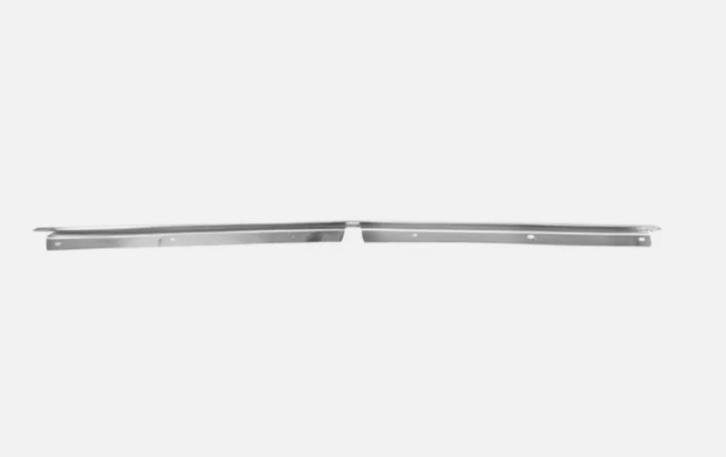 67 – 68 FORD MUSTANG MOLDING MOTORKAP LIP ROESTVRIJ STAAL, Auto diversen, Overige Auto diversen, Ophalen of Verzenden