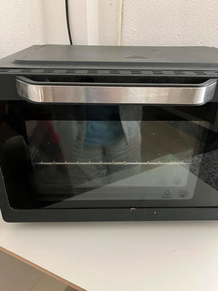 Compacte Oven met Grill - Gebruikt, Witgoed en Apparatuur, Ovens, Gebruikt, Vrijstaand, Oven met grill, Minder dan 45 cm, Hete lucht