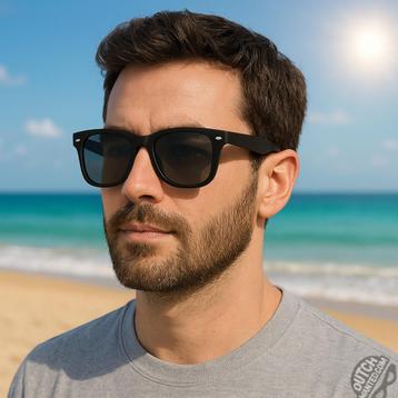 Overzet Zonnebril Zwart beschikbaar voor biedingen