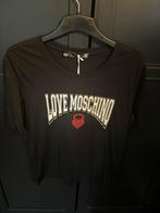 Love Moschino tshirt top nieuw L, Zwart, Maat 42/44 (L), Nieuw, Korte mouw