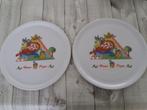 2 originele Saturnia pizza borden, Huis en Inrichting, Ophalen of Verzenden, Zo goed als nieuw, Bord(en), Overige stijlen