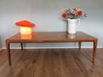 Vintage Deense mid-century salontafel van Johannes Andersen., Huis en Inrichting, Ophalen, Gebruikt, 50 tot 100 cm, Minder dan 50 cm