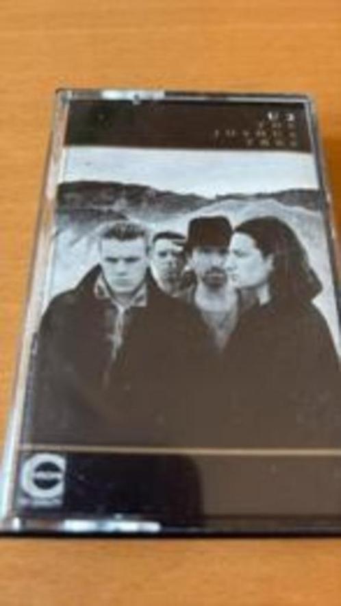 U2 muziek cassette The Joshua Tree 11 tracks Chrome dolby, Cd's en Dvd's, Cassettebandjes, Zo goed als nieuw, Origineel, Pop, 1 bandje