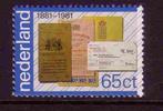 Nederland 1981 1222 PTT 100 jaar 65c, Postfris, Postzegels en Munten, Postzegels | Nederland, Na 1940, Verzenden, Postfris