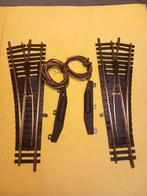 Fleischmann wisselpaar, Hobby en Vrije tijd, Gebruikt, Gelijkstroom, Fleischmann, Rails