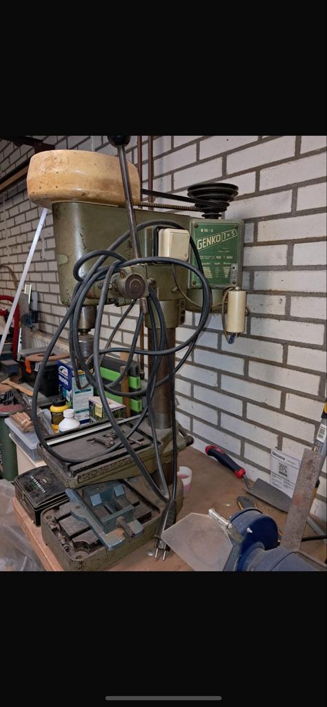 Kolomboormachine - Werkplaatsmachine, Doe-het-zelf en Verbouw, Gereedschap | Overige machines, Gebruikt, Ophalen