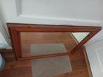 Mooie Spiegel met Houten Frame, Ophalen of Verzenden, Gebruikt, Rechthoekig, 75 tot 100 cm