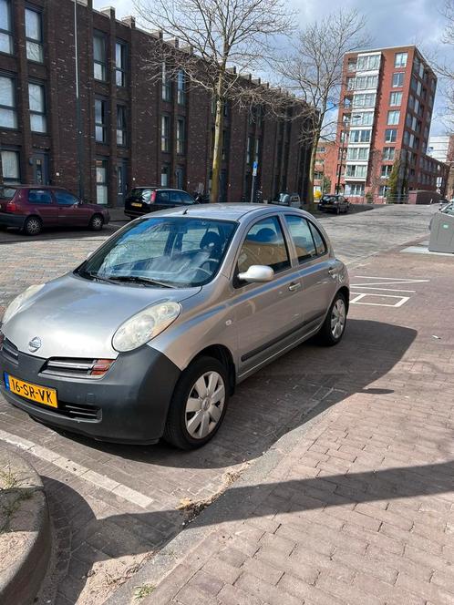 Nissan Micra 1.2 59KW 5DR AUTOMAAT 2003, Auto's, Nissan, Particulier, Micra, Benzine, D, Hatchback, Automaat, Geïmporteerd, Zilver of Grijs