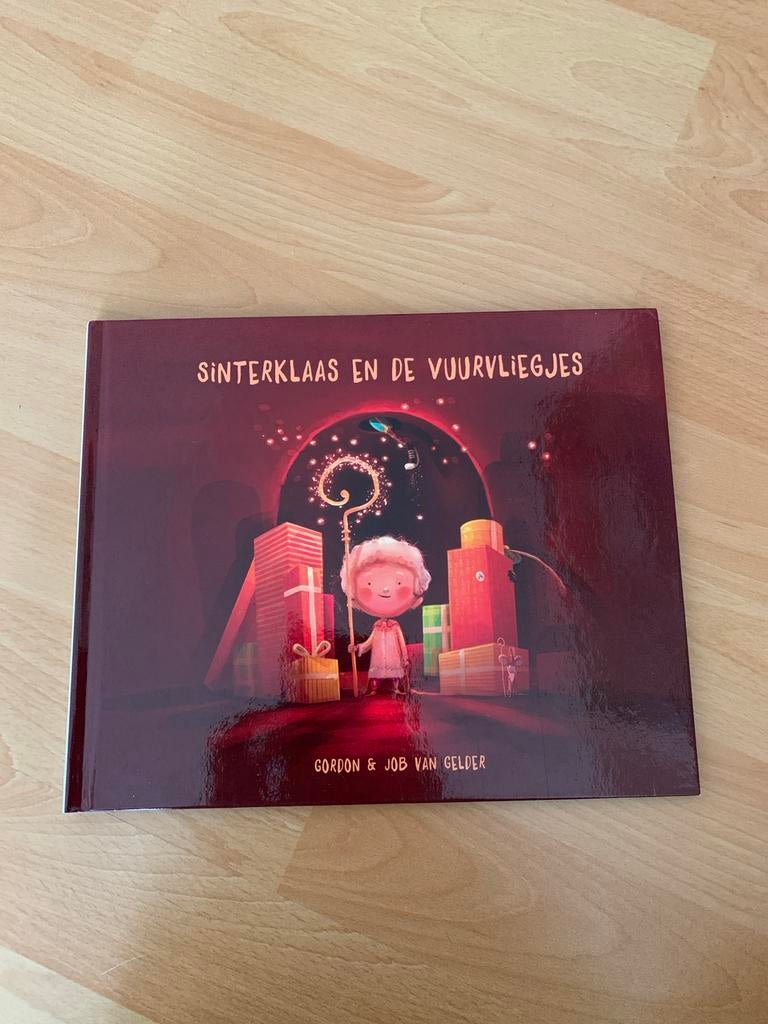 Sinterklaas en de Vuurvliegjes - Gordon Heuckeroth, 3 tot 4 jaar, Ophalen of Verzenden, Zo goed als nieuw, Uitklap-, Voel- of Ontdekboek