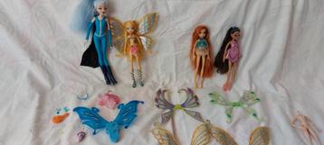 Winx enchantix barbie poppen  beschikbaar voor biedingen