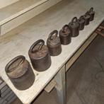 Set oude gewichten, Antiek en Kunst, Ophalen