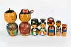 VERZAMELING  KOKESHI POPPETJES, Ophalen of Verzenden, Zo goed als nieuw