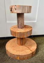 Boomstam Etagère - 50cm Hoog, 30cm Doorsnede, Huis en Inrichting, Ophalen of Verzenden, Gebruikt