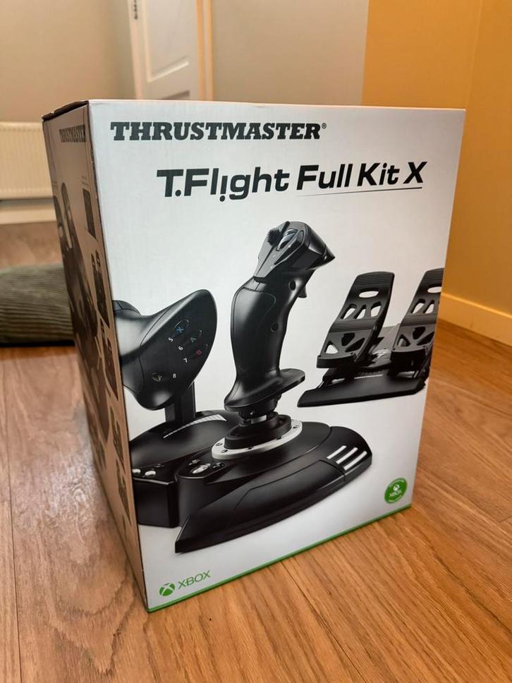 Splinternieuw: thrustmaster T.Flight Full Kit X Hotas, Computers en Software, Joysticks, Nieuw, Ophalen of Verzenden