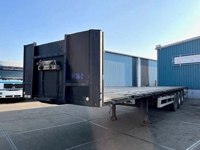 Van Hool 3B1047 13.60M. FLATBED TRAILER WITH 40FT TWISTLOCKS, Auto's, Vrachtwagens, Te koop, ABS, Aanhangers en Opleggers, Overige brandstoffen