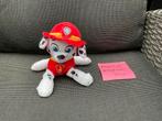 Zgan Marshall Paw Patrol 15cm tasje en knuffel, Ophalen, Zo goed als nieuw