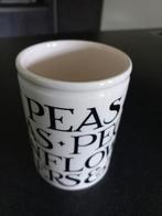 Emma Bridgewater black toast vaas., Huis en Inrichting, Keuken | Servies, Ophalen of Verzenden, Zo goed als nieuw, Overige stijlen