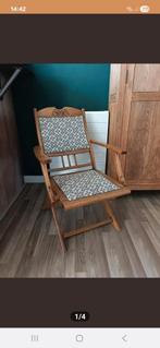 Vintage antieke houten  brei-stoel dames stoel, Antiek en Kunst, Antiek | Meubels | Stoelen en Banken, Ophalen