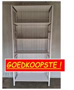 Degelijke Witte Massief Houten Stellingen 275 x 80 x 50, Huis en Inrichting, Ophalen, Zo goed als nieuw