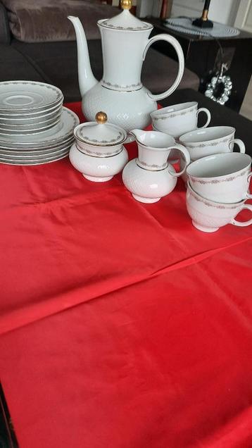 Koffieservice "Seltmans Weiden" porseleinen 6-pers. 21 delen beschikbaar voor biedingen