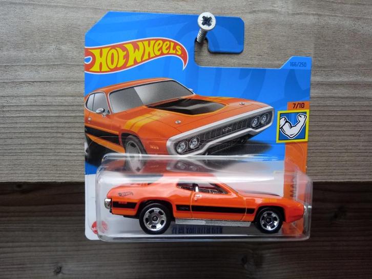 Plymouth GTX '71 Hotwheels, Hobby en Vrije tijd, Modelauto's | Overige schalen, Nieuw, Auto, Ophalen